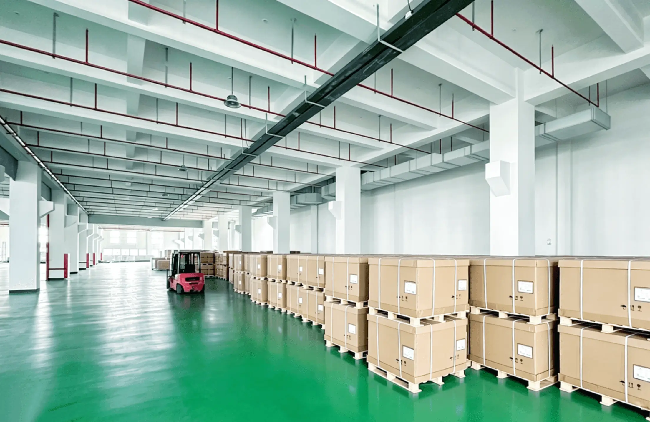 Dongyu finished-goods warehouse and production facility
